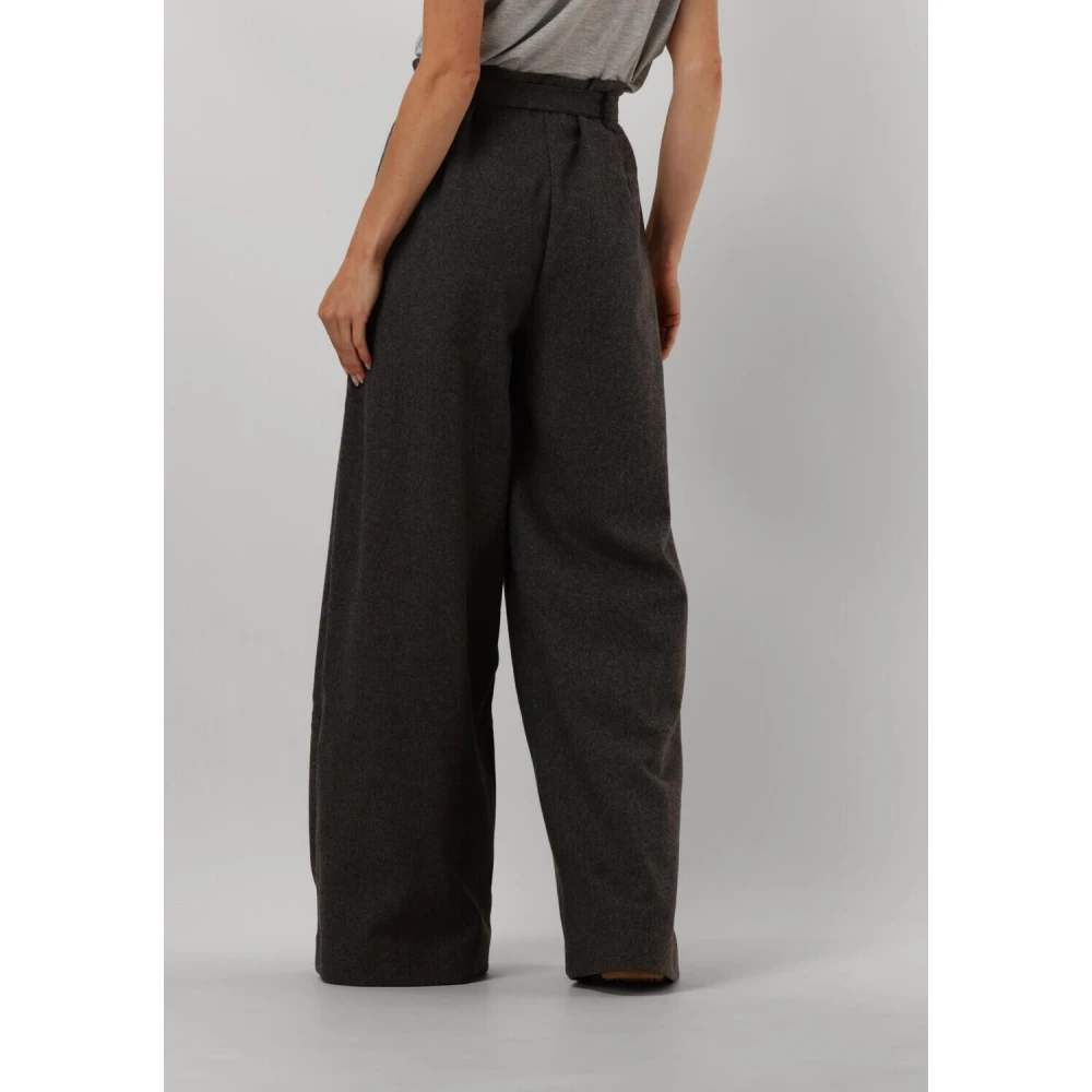 Aimée the Label Mayumia Dames Broeken Donkergrijs Gray Dames