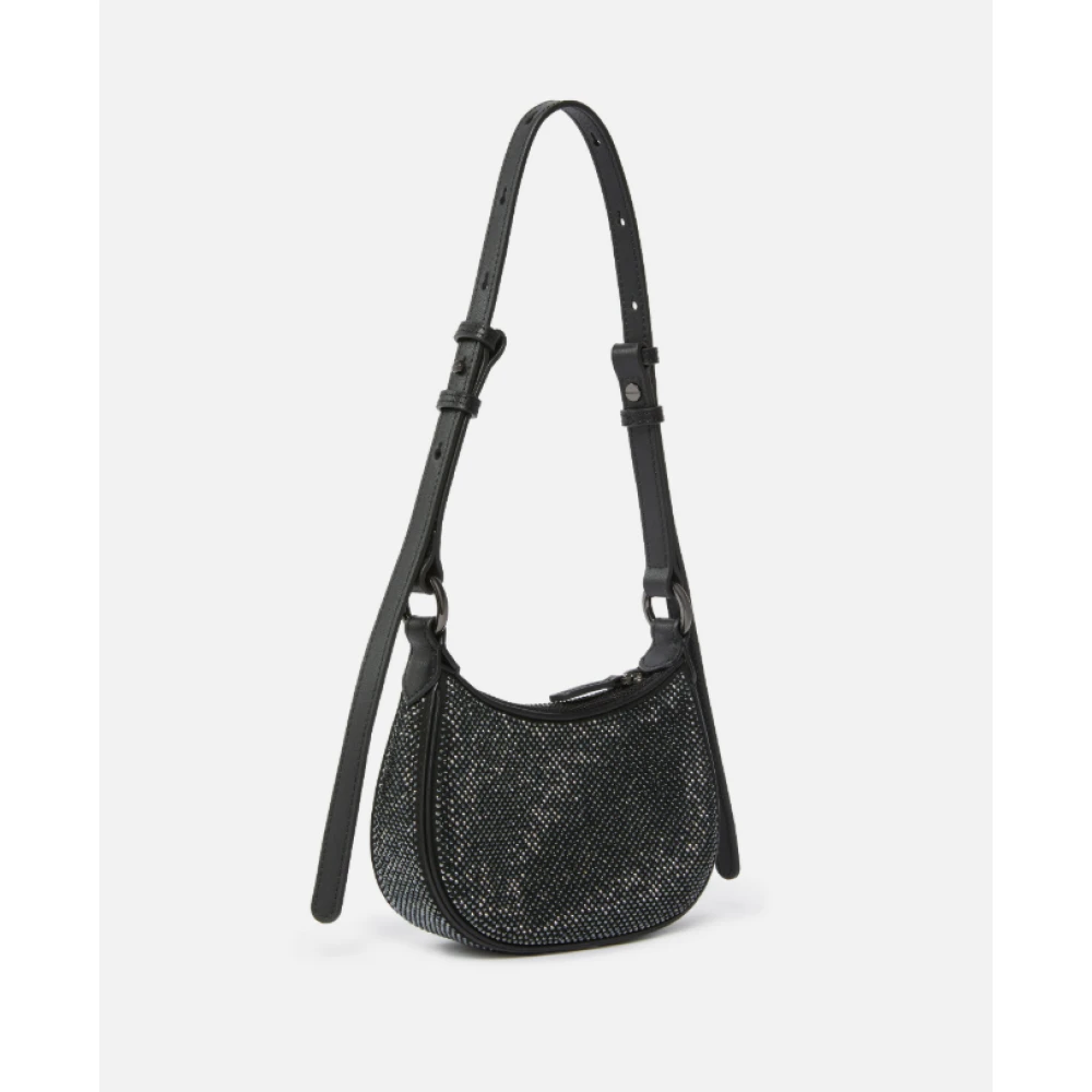 pinko Zwarte Half Moon Baby Tas Black Dames