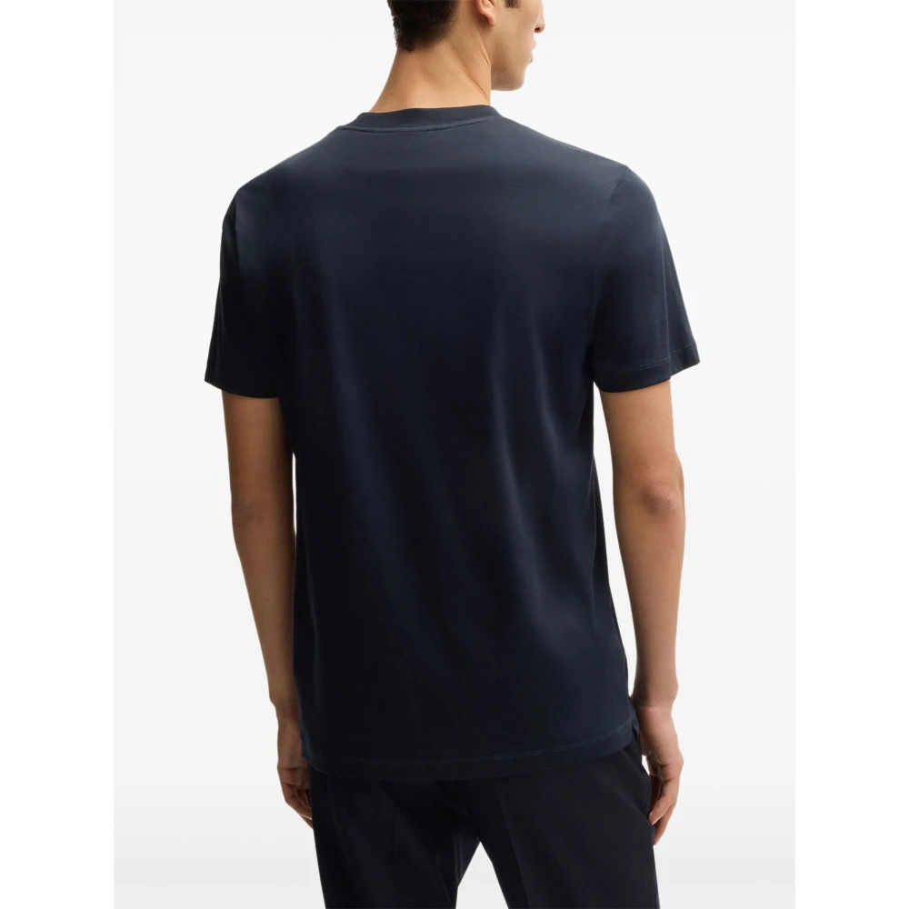 Hugo Boss Donkerblauw Jersey Shirt Blue Heren