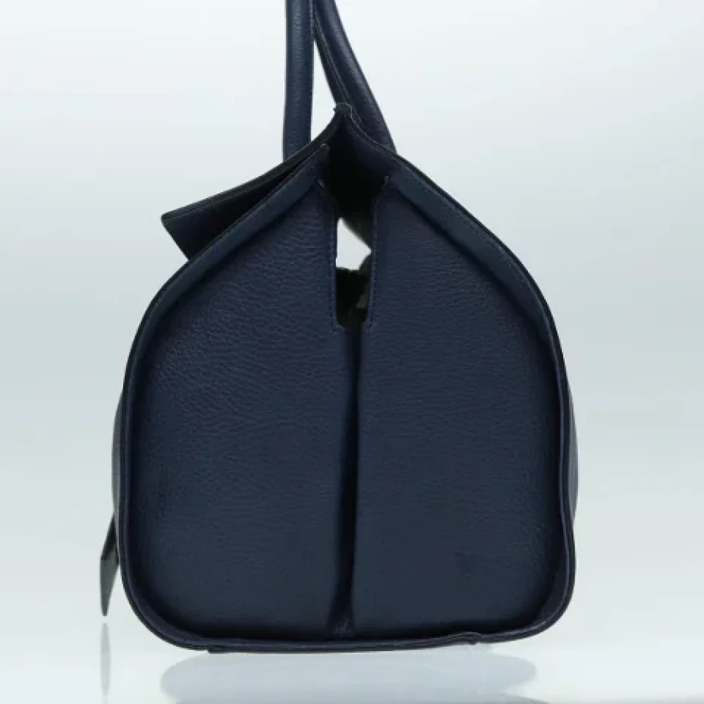 Balenciaga Vintage Pre-owned Leather balenciaga-bags Blue Dames