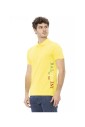 polo-jaune-a-manches-courtes