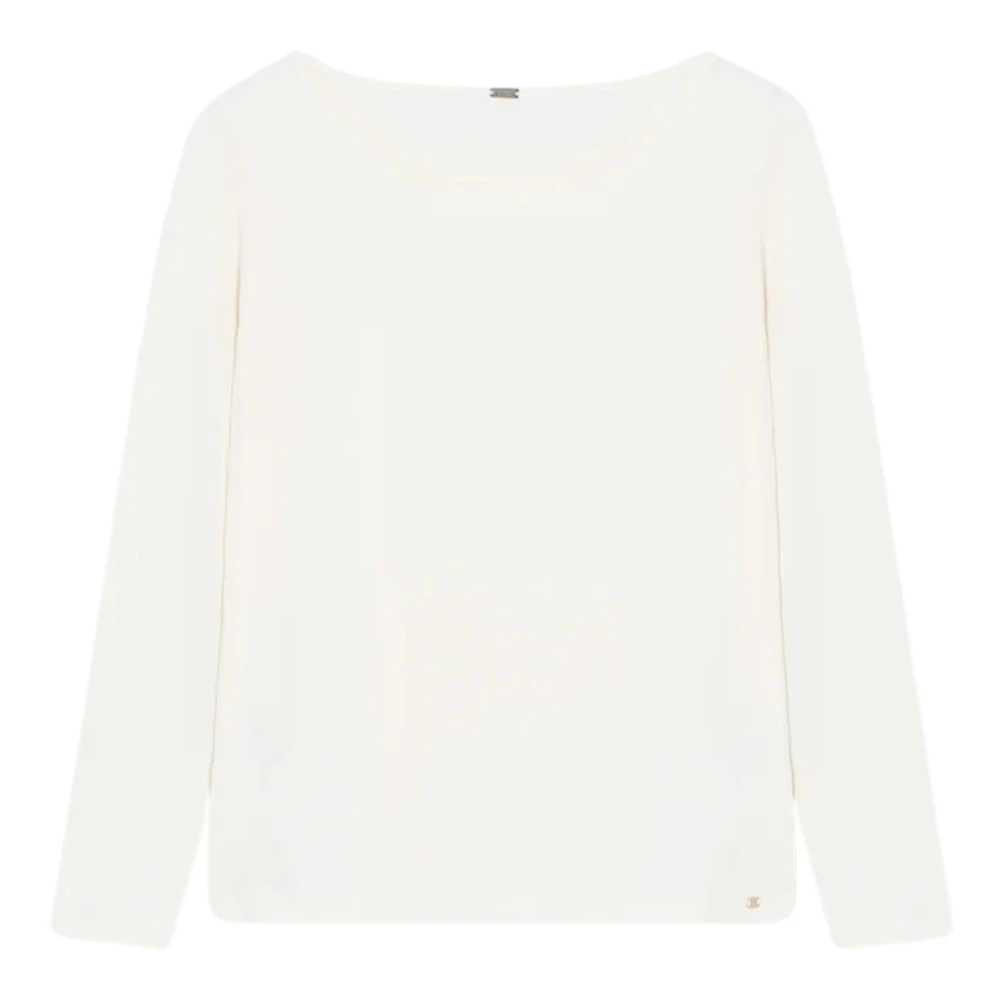 Gustav Jill Longsleeves Off White Stijlvolle Top White Dames
