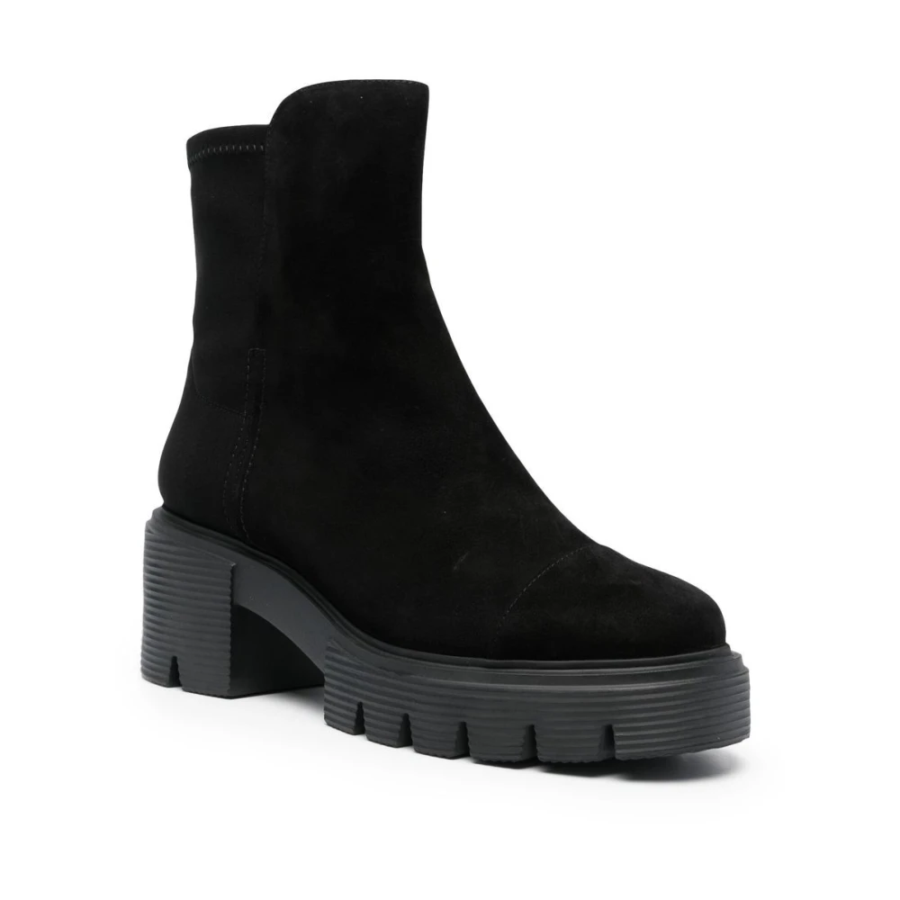 Stuart Weitzman Stijlvolle 5050 Soho Bootie Black Dames