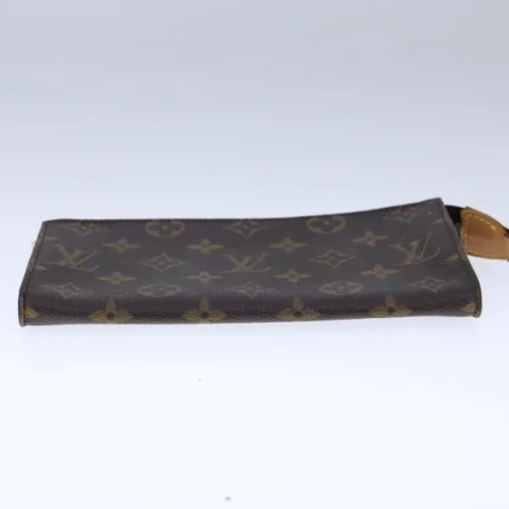 Louis Vuitton Vintage Pre-owned Canvas pouches Brown Dames