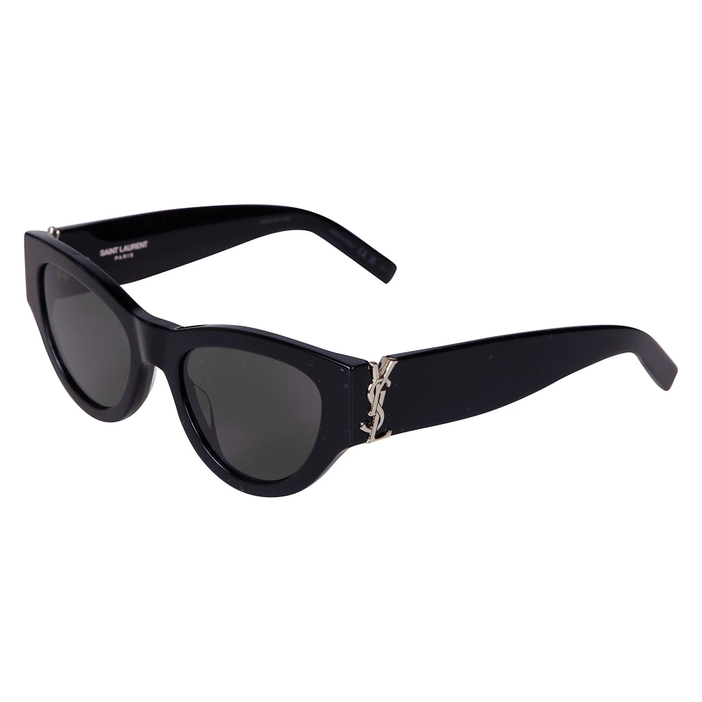 Saint Laurent Unisex Black/Grey Sl M94 001 Woman Sunglasses Acetate Cat Eye Normal - Image 2