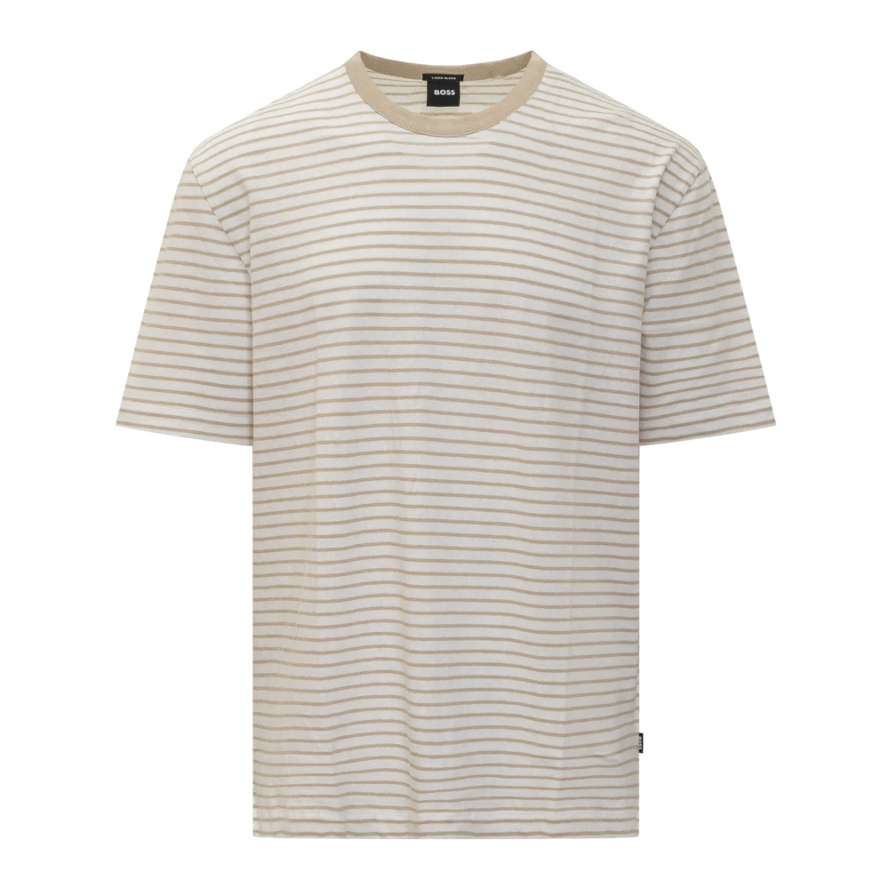 Hugo - Tops > T-Shirts - Beige - Hugo - Modalova