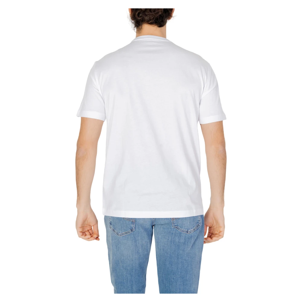 Emporio Armani EA7 Heren 3Dpt81 Pjm9Z T-Shirt White Heren