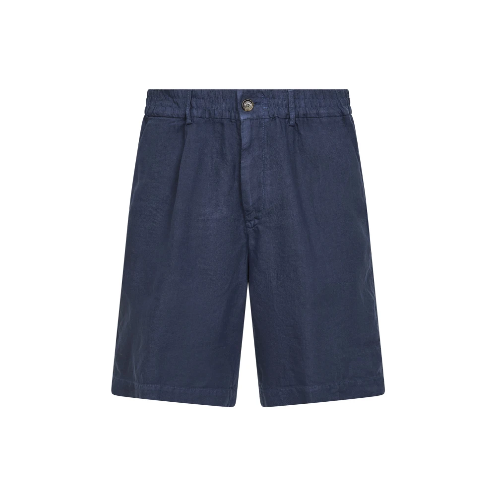 Brunello Cucinelli Men's Blue Casual Shorts, Xl, Bermuda Shorts