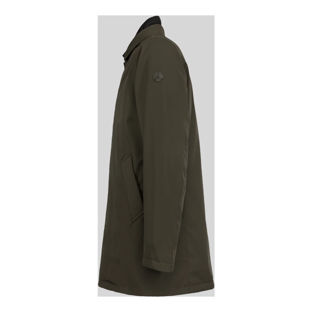 People of Shibuya Technische trenchcoat met Primaloft-isolatie Green Heren