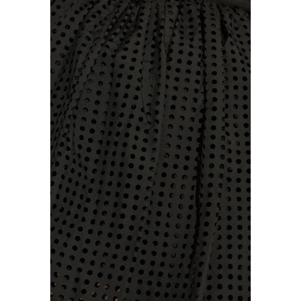 Alaïa Polka Dot Rok Black Dames