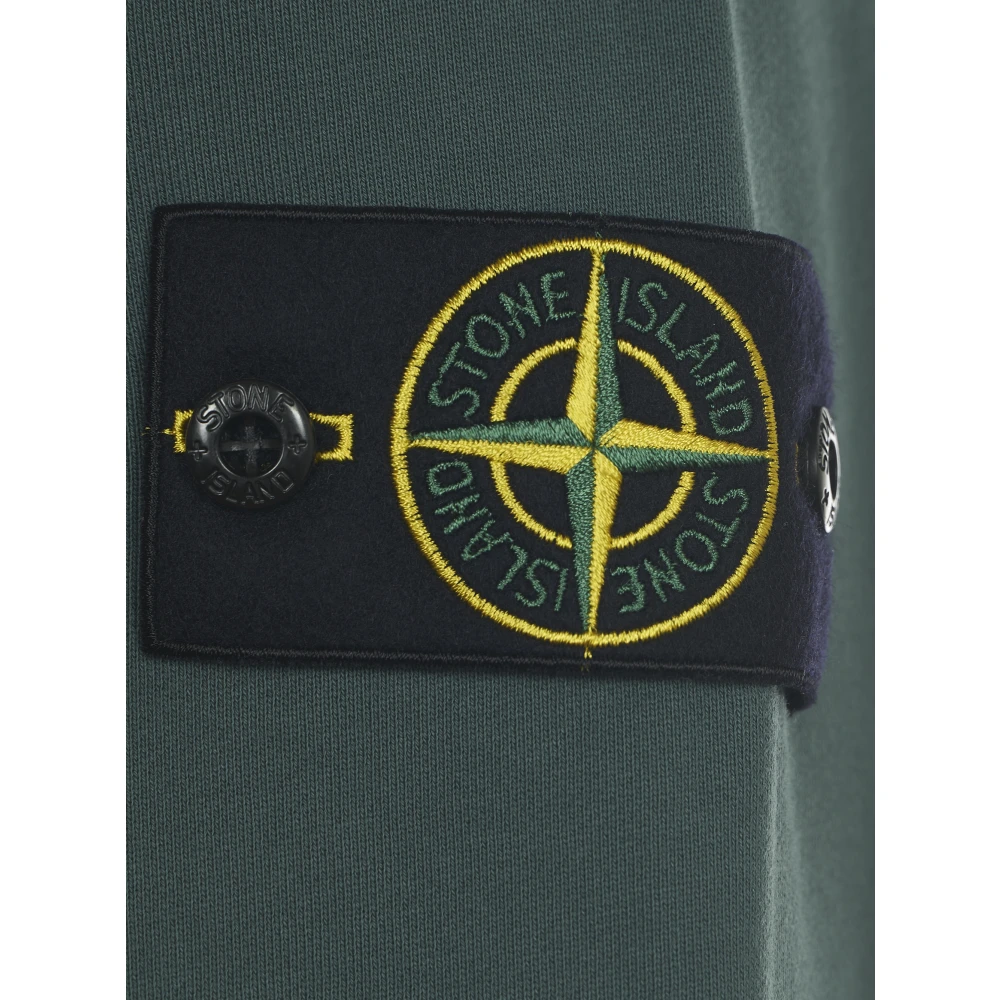 Stone Island Groene Sweaters voor Mannen Green Heren