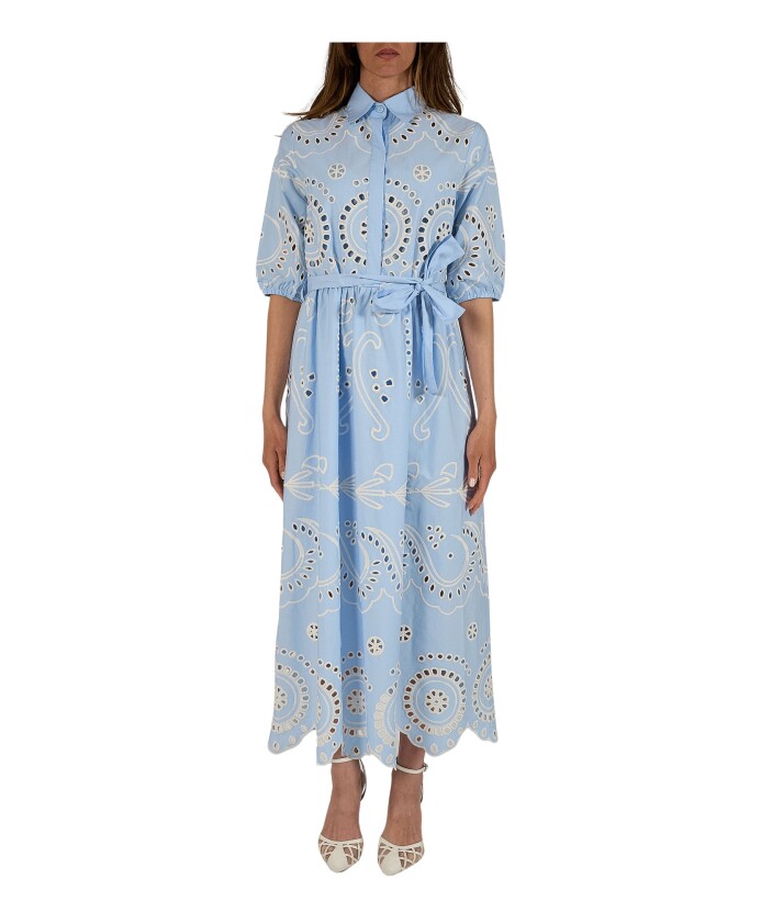 robe-chemise-midi-en-sangallo