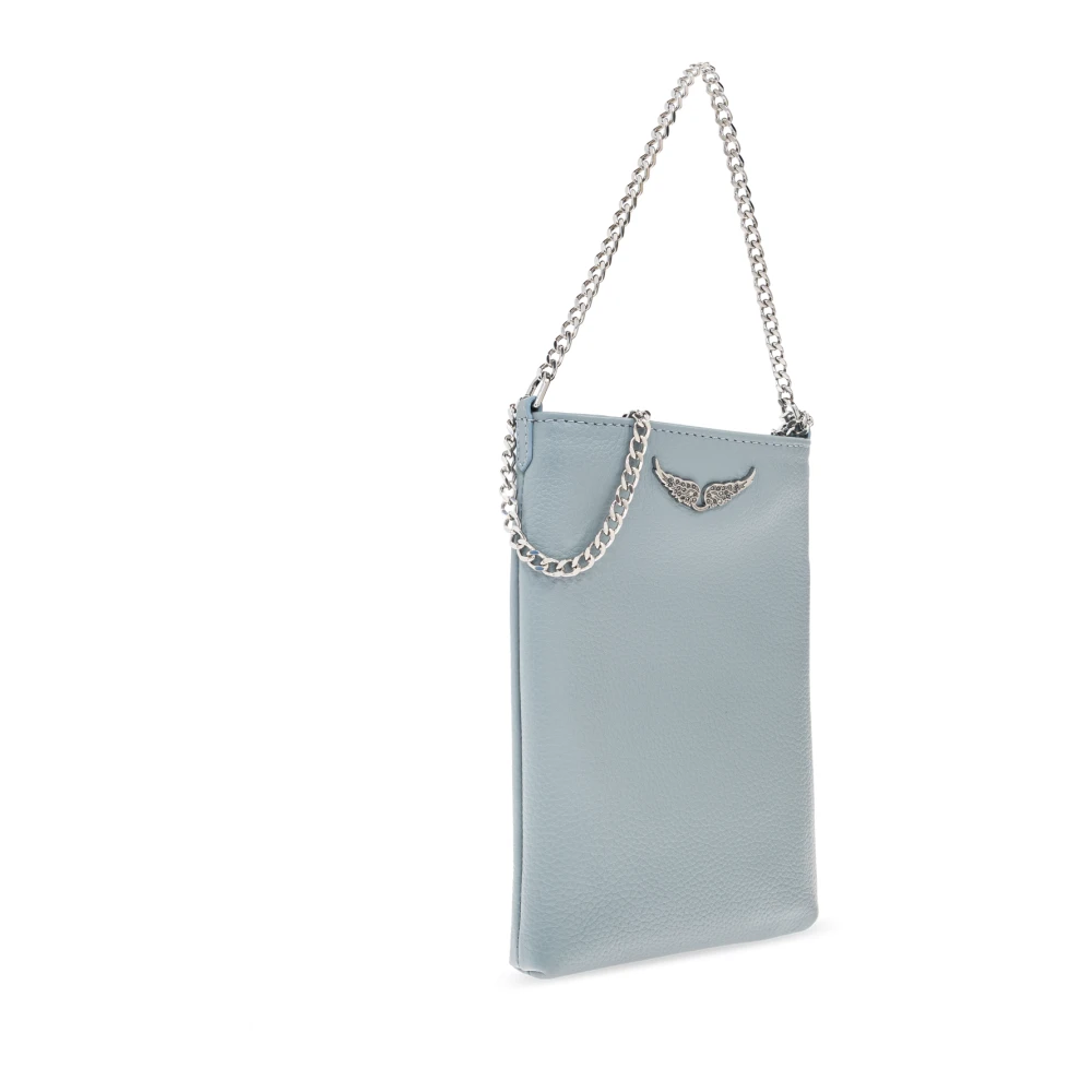 Zadig & Voltaire Telefoonhoesje aan een ketting Blue Dames