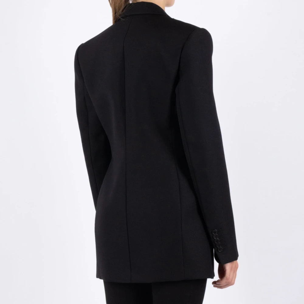 Wardrobe.nyc Merino Wol Zwart Blazer Black Dames