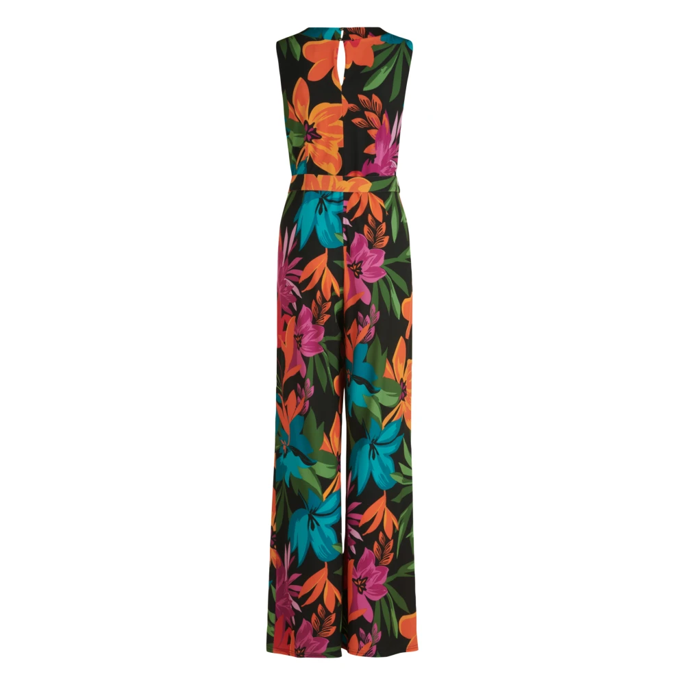 Vera Mont Tropische Print Mouwloze Jumpsuit Multicolor Dames