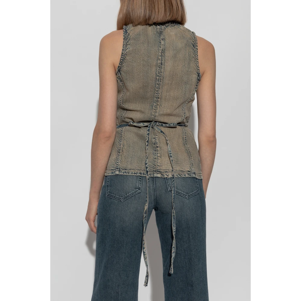Diesel Jeans De-Vern Gray Dames