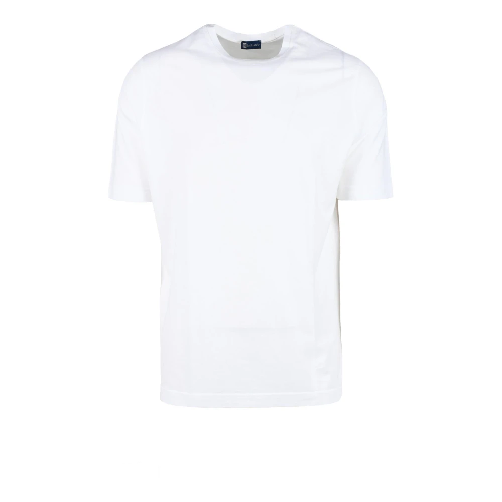 Hindustrie Katoenen T-shirt White Heren