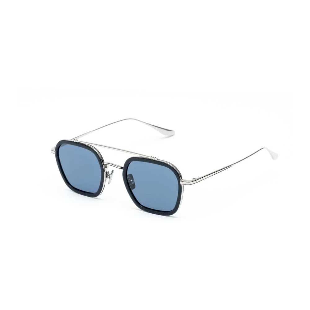 Belstaff Men's Gray Titanium Sunglasses With Carl Zeiss Lenses