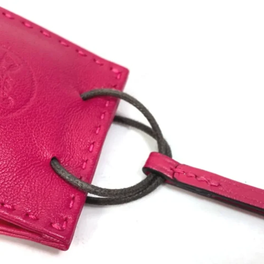 Hermès Vintage Pre-owned Leather home-office Pink Dames
