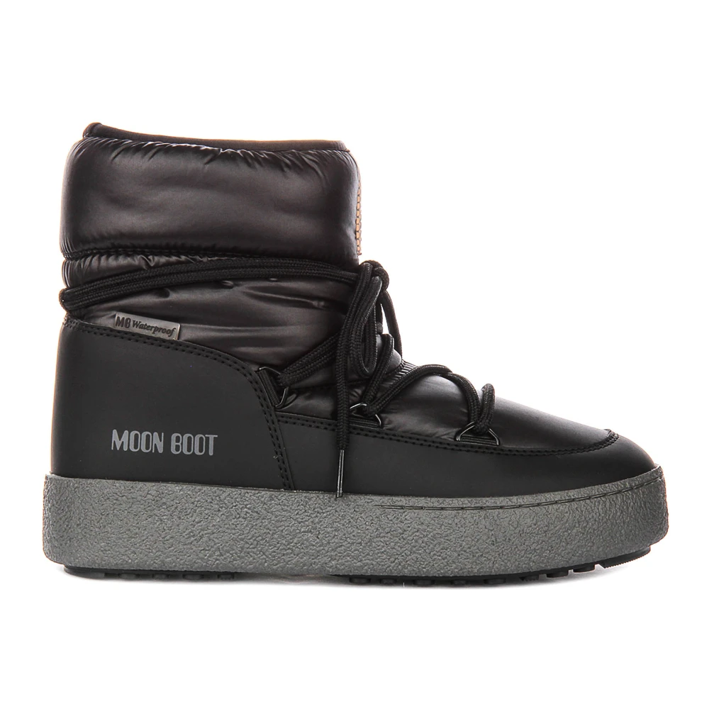 Moon Boot Ltrack Low Ankle Boots - Female - Winter Boots - Black - 6 Uk - Shoes