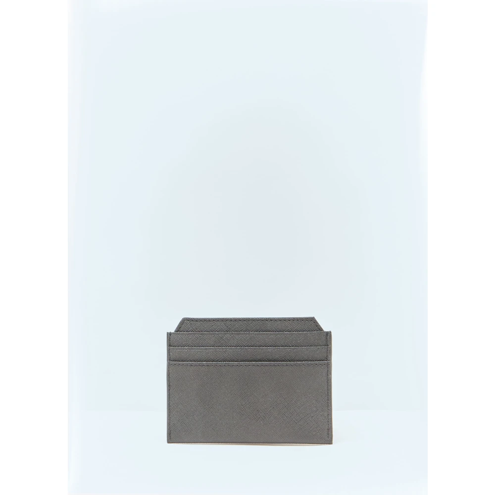 Vivienne Westwood Saffiano Finish Kaarthouder Black Heren