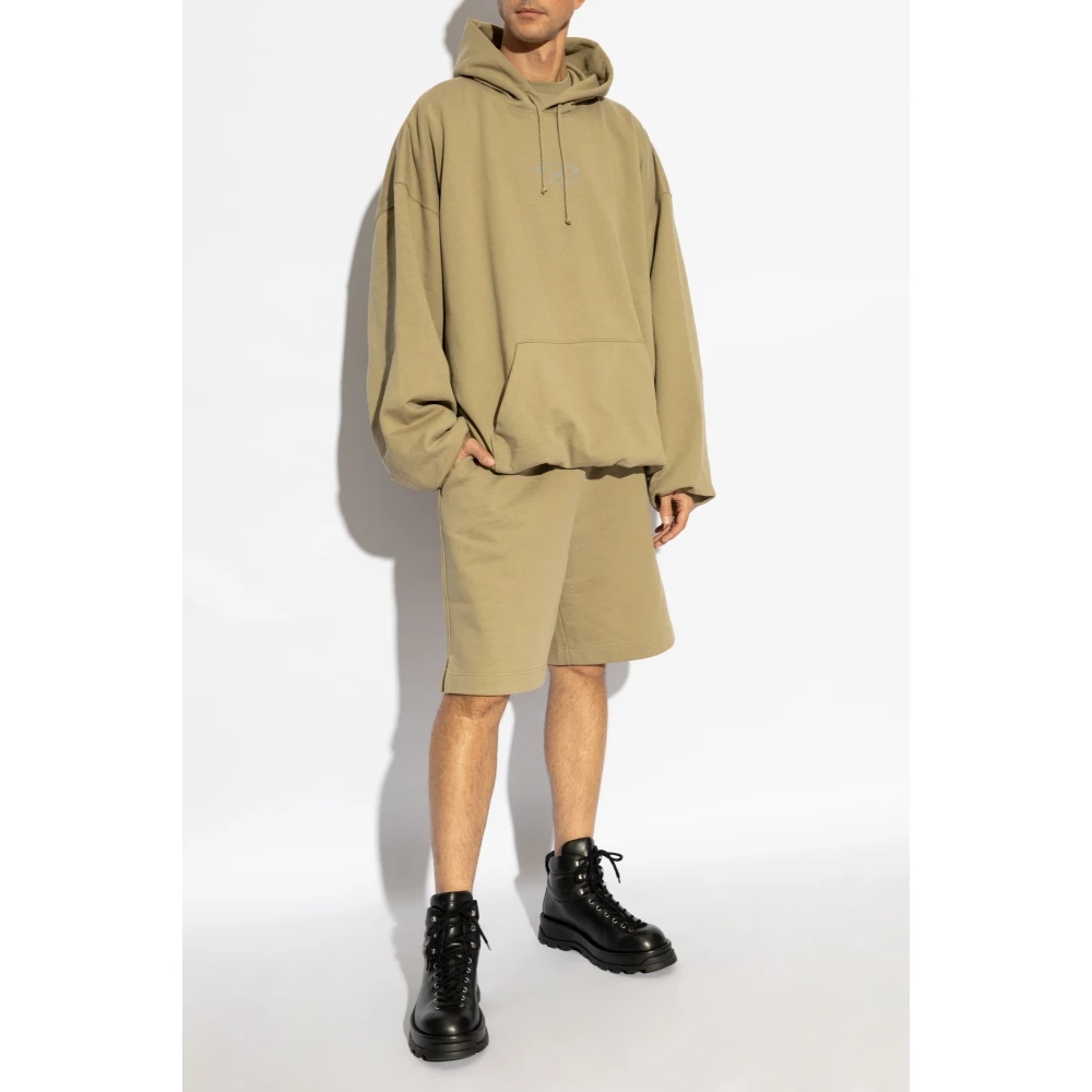 Vetements Logo hoodie Green Heren