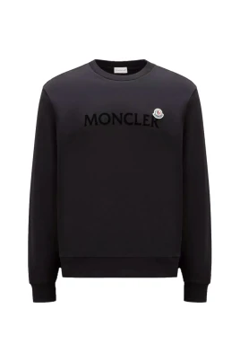 Logotyp-lappad Sweatshirt
