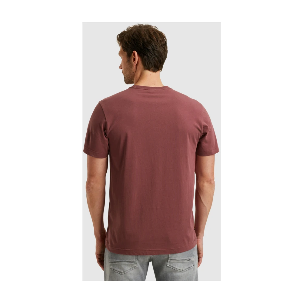 PME Legend Korte Mouw R-hals Jersey T-shirt Brown Heren