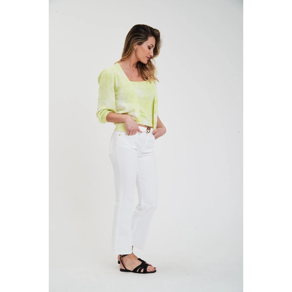 pinko Villayon Cardigan Green Dames