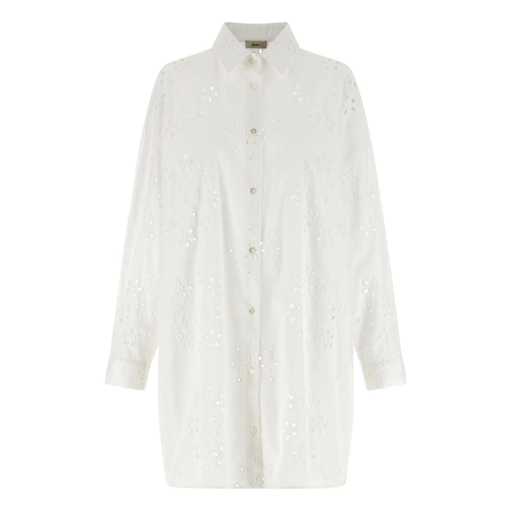 Herno Damen Weiß Blusen & Hemden, Xlgröße:
