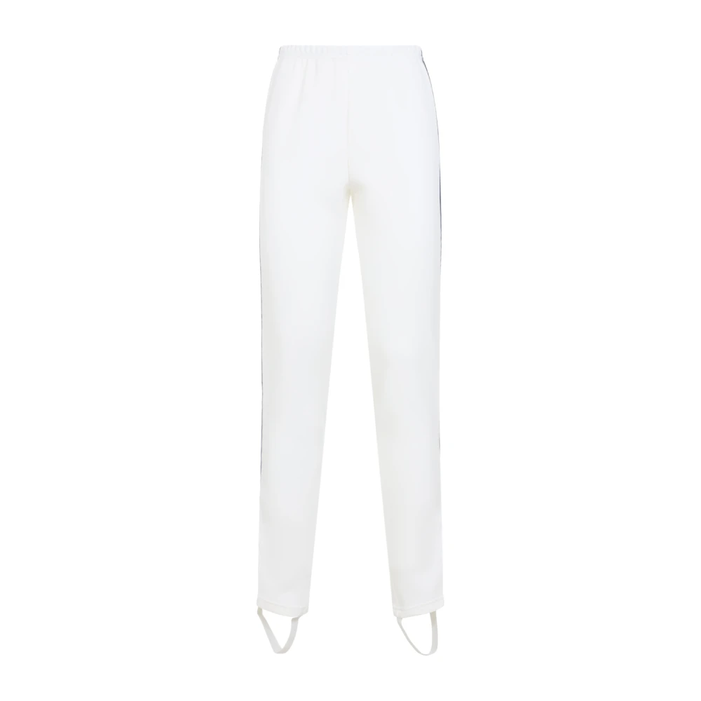 Prada Women's White Slim-Fit Trousers - Slim-Fit Trousers - S - Trousers