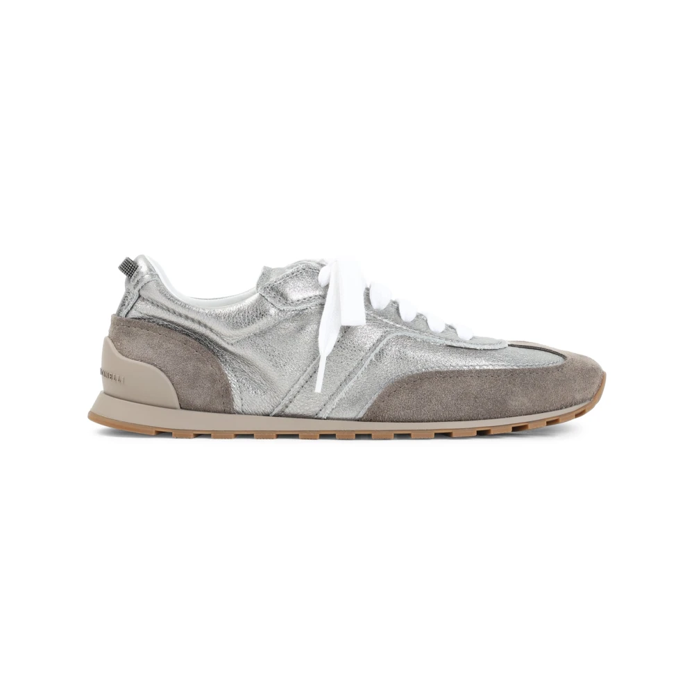 Brunello Cucinelli Mzfag3325Pc8755Titanium Sneakers Dames Schoenen Veelkleurig Multicolor