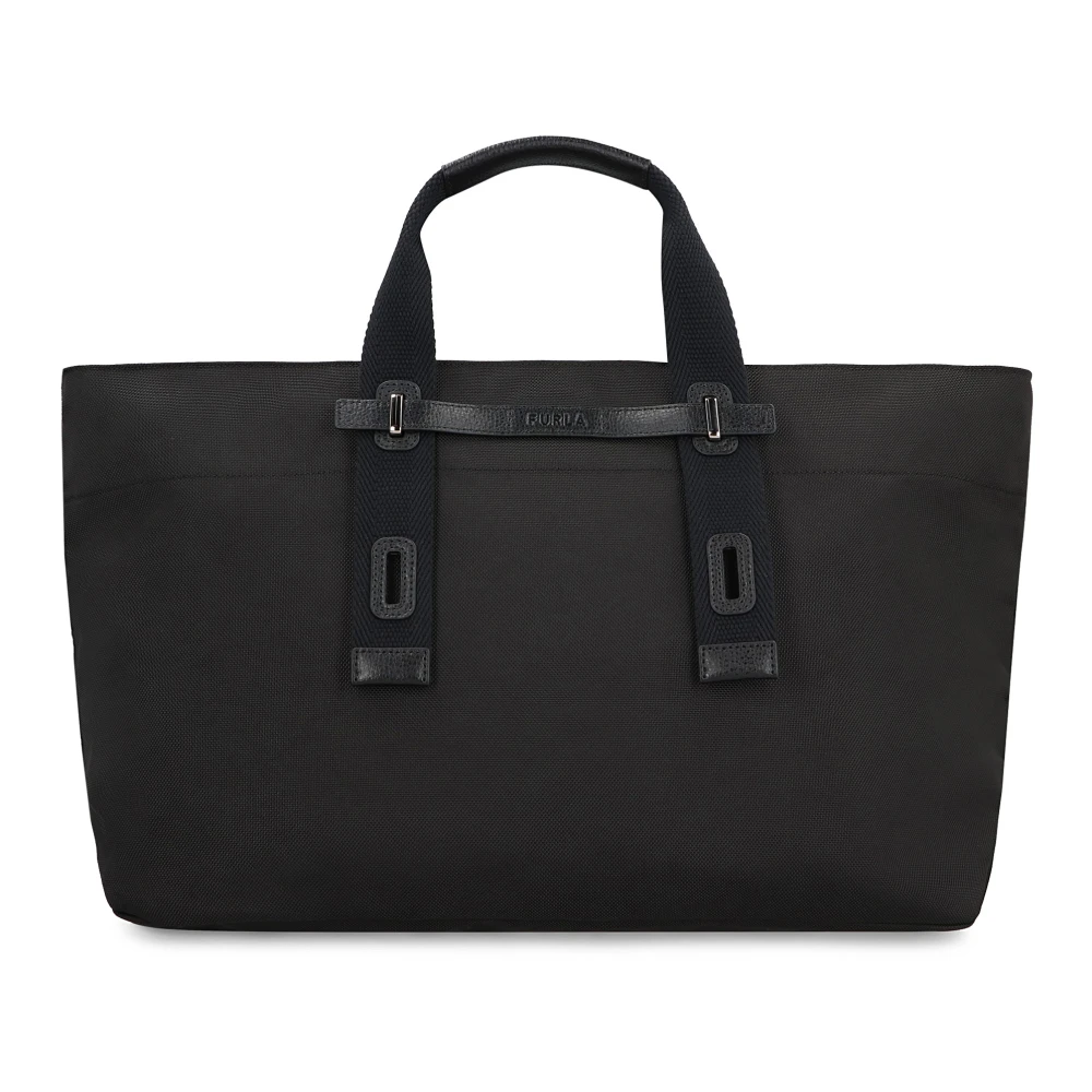 Furla Giove XL Tote Tas Black Heren