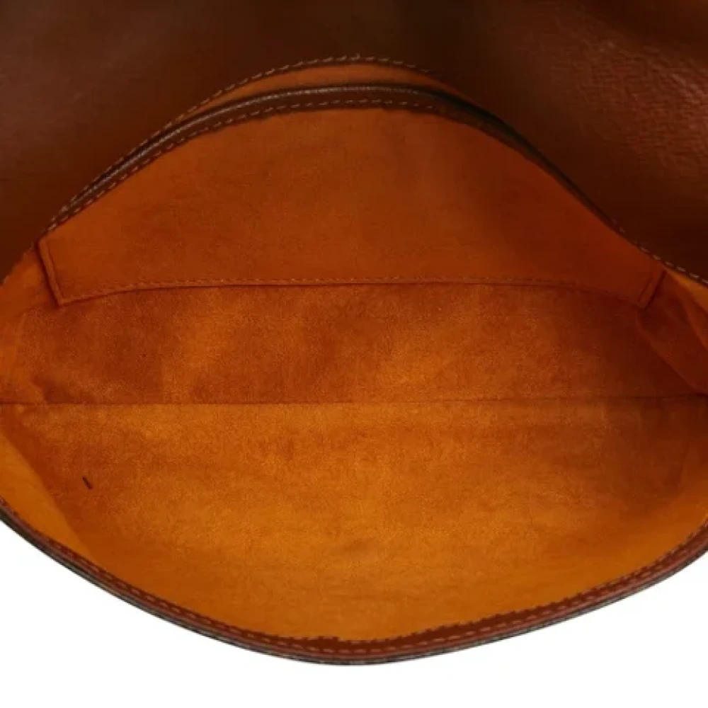 Louis Vuitton Vintage Pre-owned Leather shoulder-bags Brown Dames
