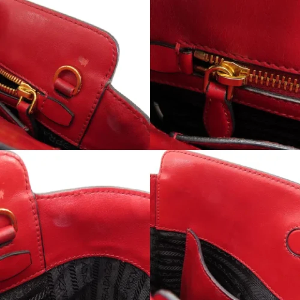 Prada Vintage Pre-owned Fabric prada-bags Red Dames