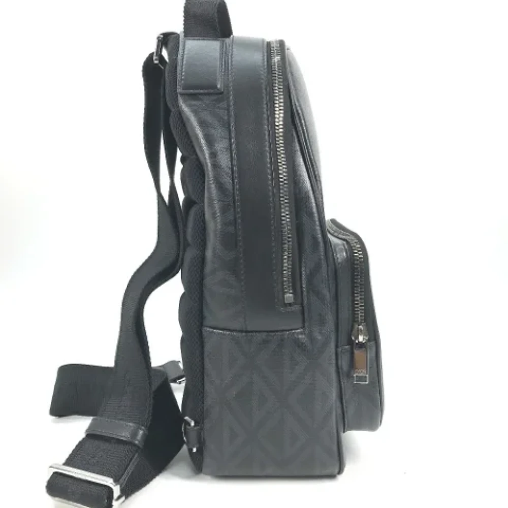 Dior Vintage Pre-owned Leather dior-bags Black Heren
