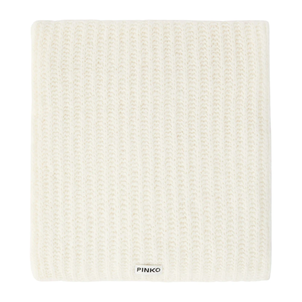 Pinko Women's Beige Soft Yarn Scarf