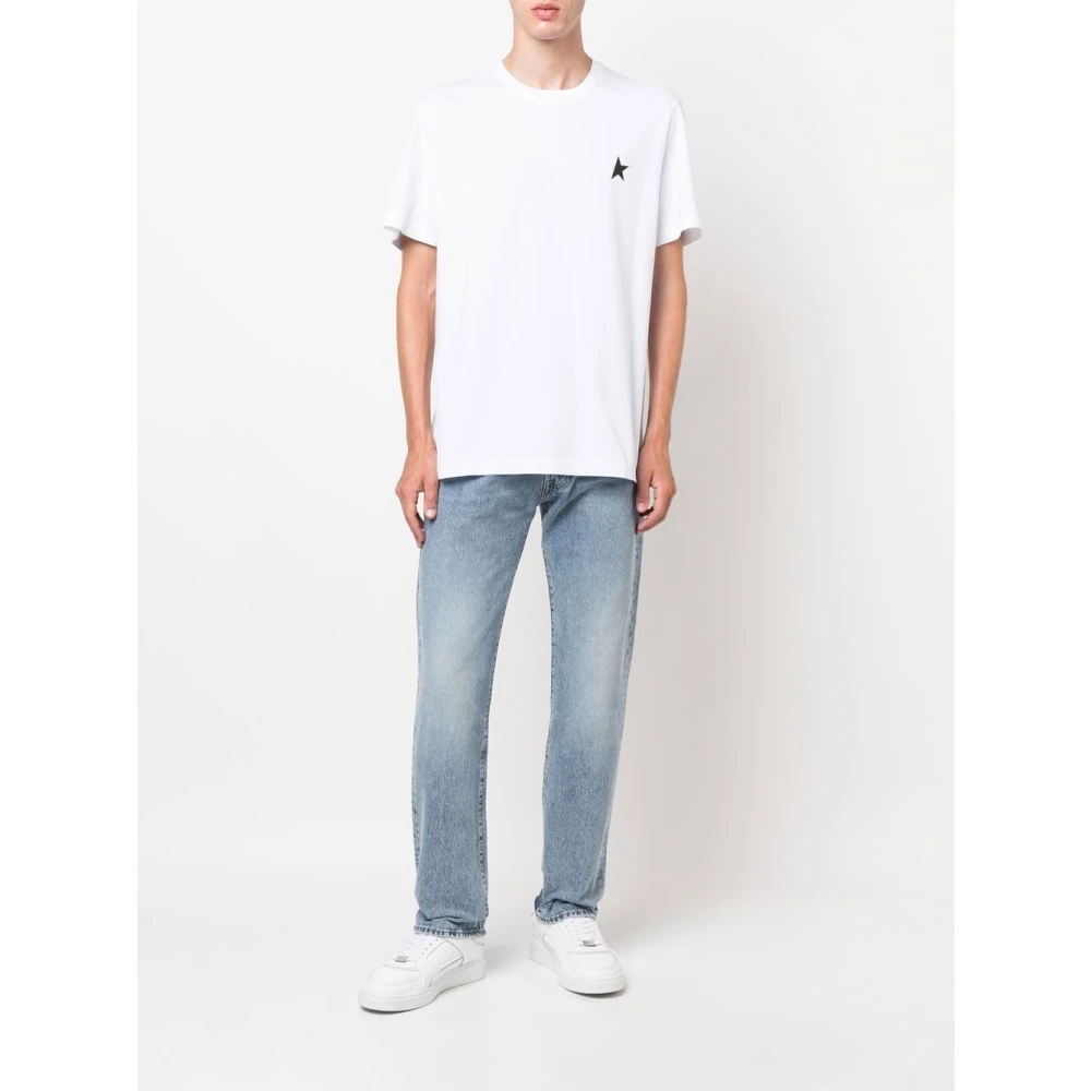 Golden Goose One Star T-Shirt White Heren