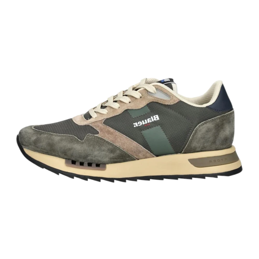 Blauer Men's Green Ryder Trainers - Sneakers - 6 Uk - Shoes