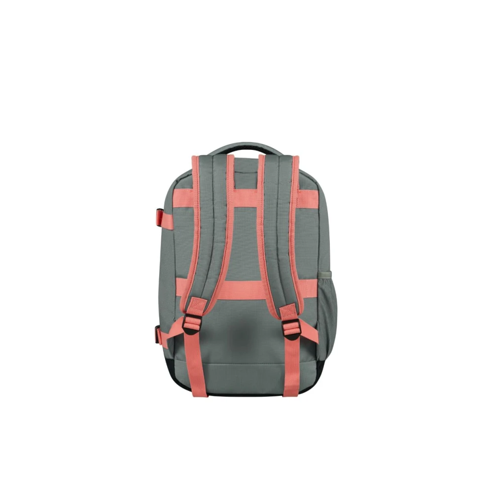 American Tourister Praktische en functionele handbagage rugzak Gray Unisex
