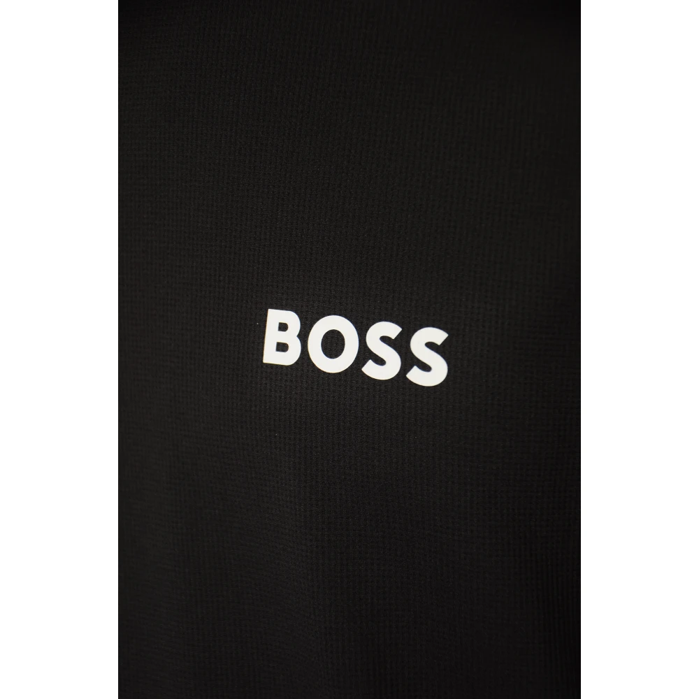 Boss Zwarte T-shirts en Polos Collectie Black Heren