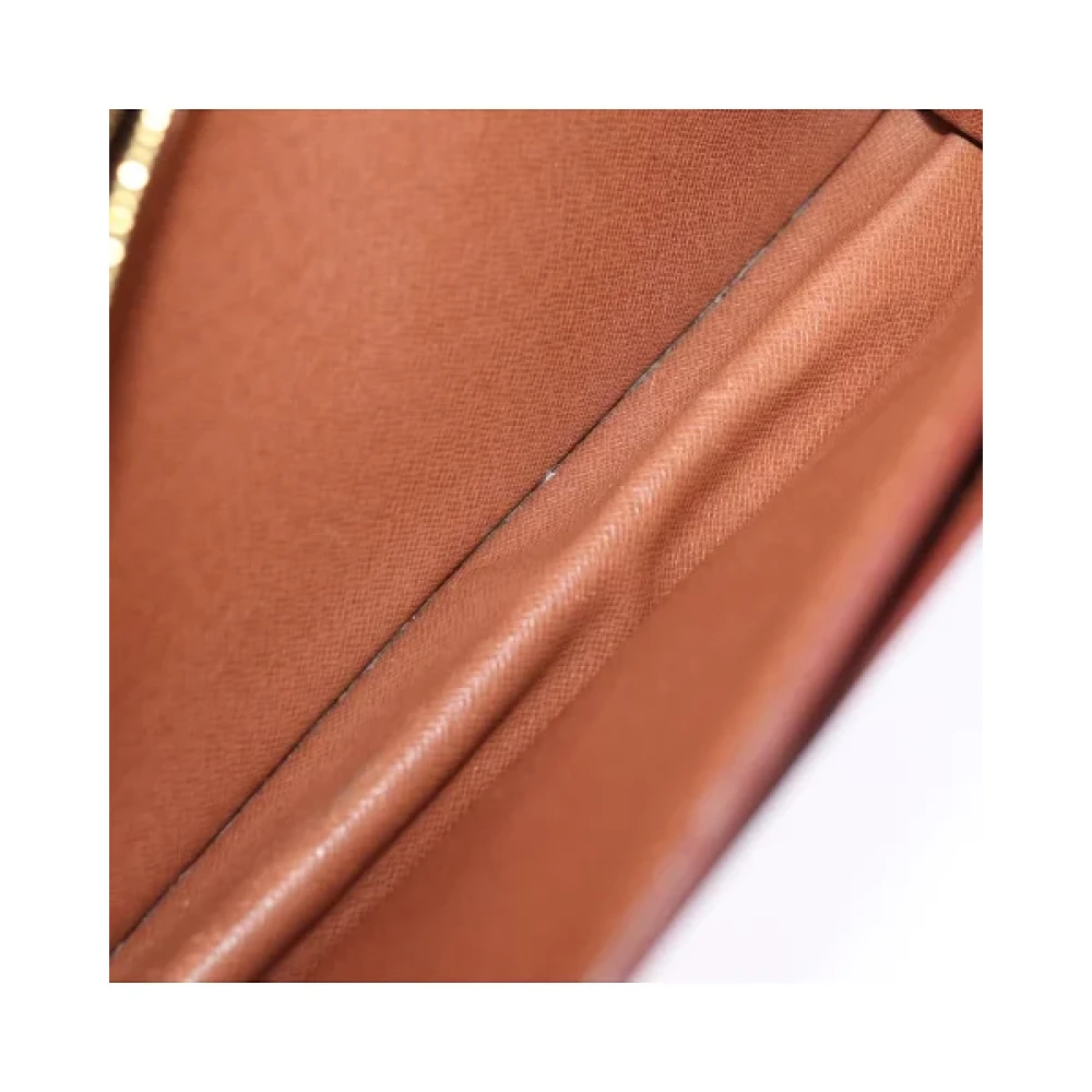 Louis Vuitton Vintage Pre-owned Leather handbags Brown Dames