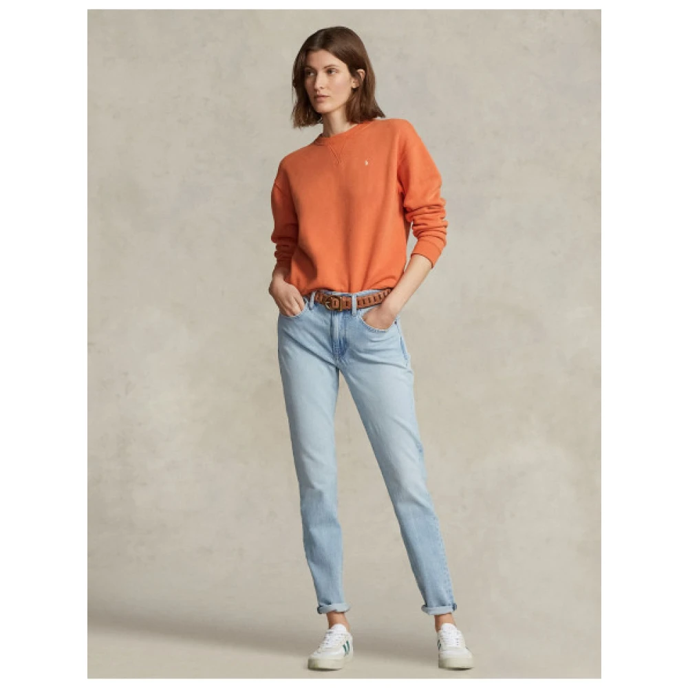 Polo Ralph Lauren Iconische Ralph Lauren Sweatshirt Orange Dames