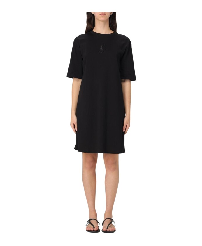 robe-midi-a-line-noire-style-elegant
