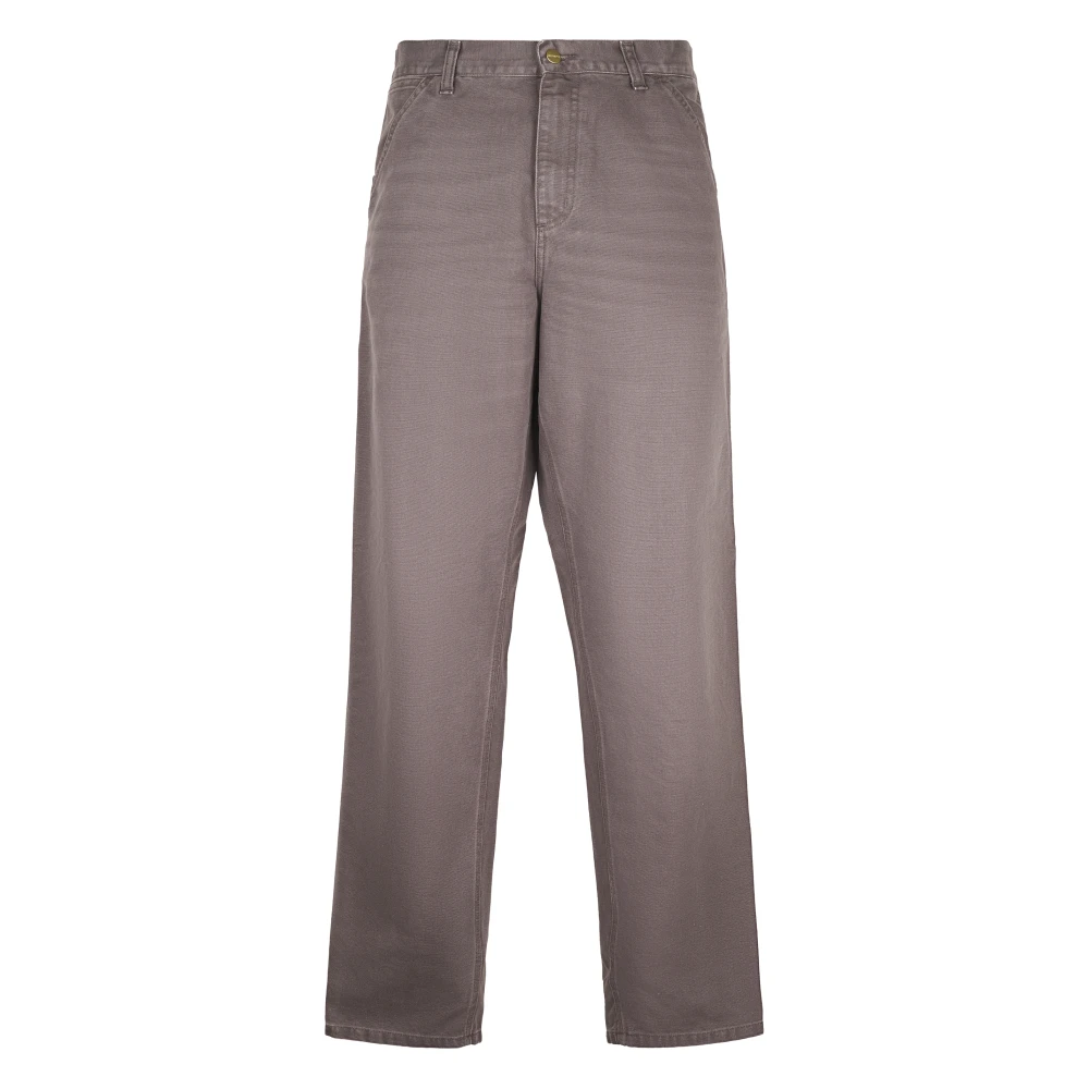 Carhartt Wip Men's Brown Single Knee Pant - Straight Fit Jeans - W33 - Jeans