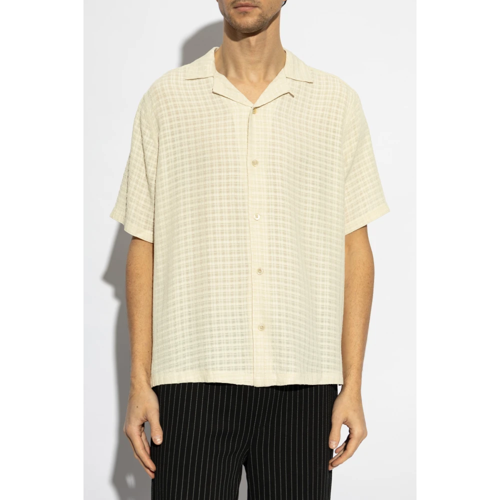 AllSaints Madin Shirt Beige Heren