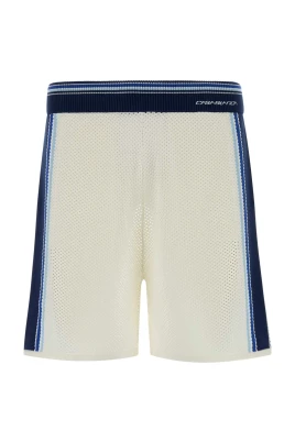 Cotton Mesh Bermuda Shorts