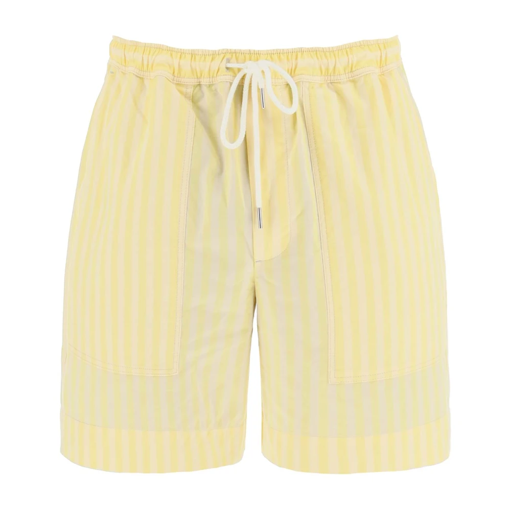 Maison Kitsuné Casual Shorts Yellow Heren