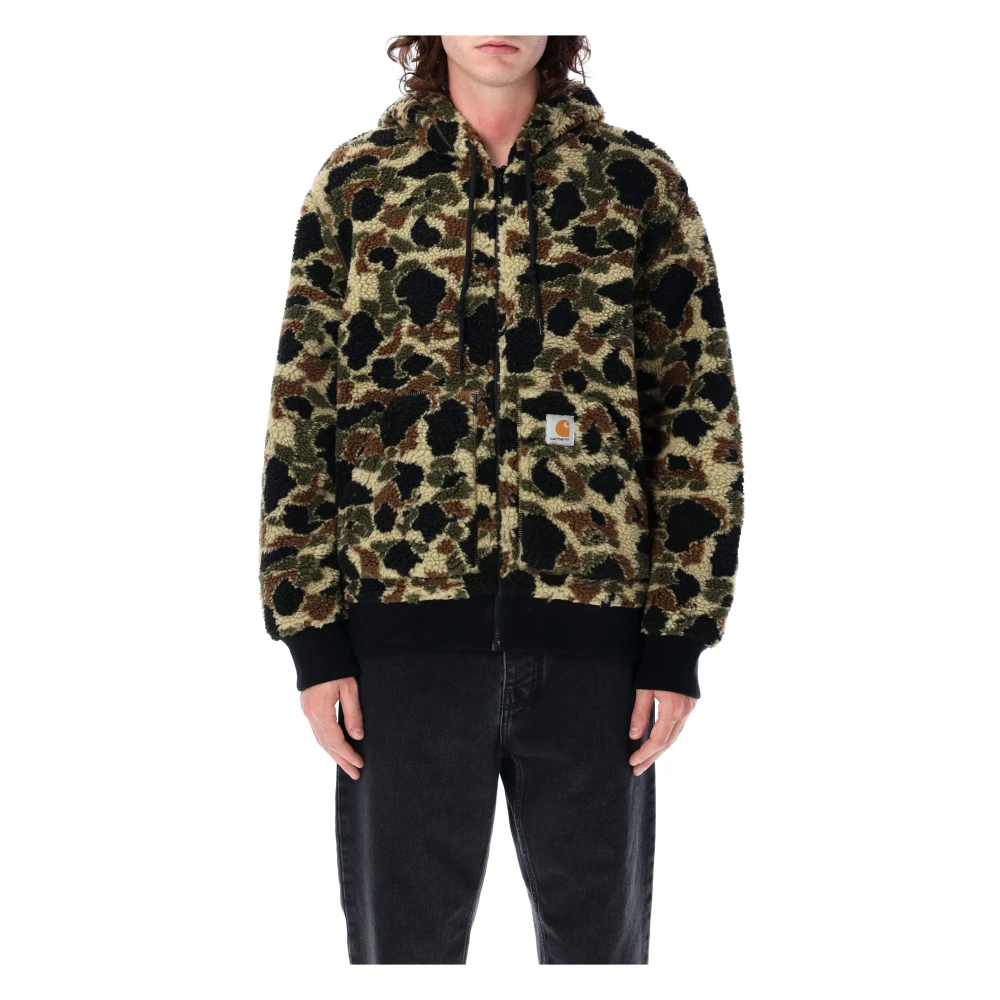 Carhartt WIP Camo Green Outerwear Active Liner Multicolor Heren