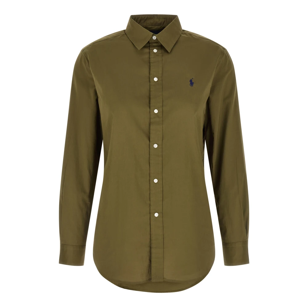 Polo Ralph Lauren Grön Lätt Bomullsskjorta